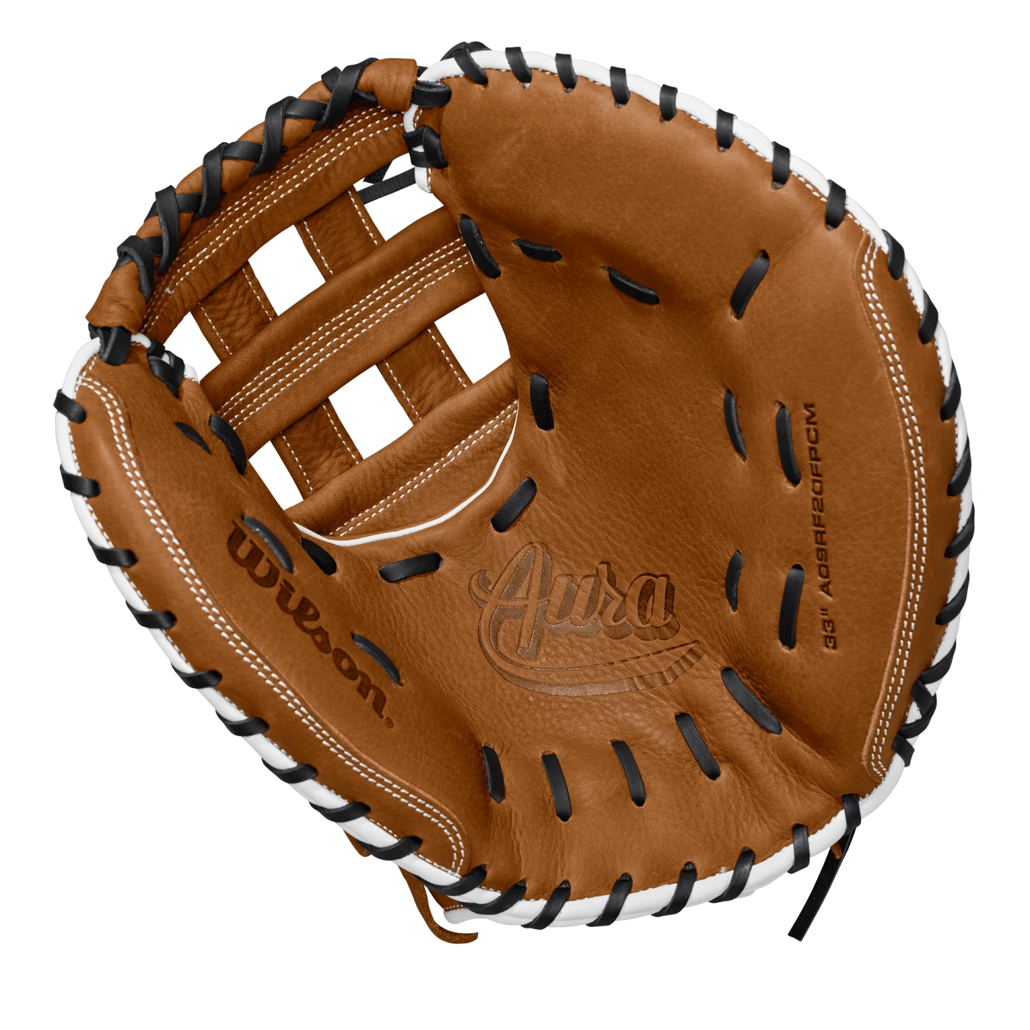 Wilson Aura A900 33" Fastpitch Catcher's Mitt : WTA09RF20FPCM - Image 2