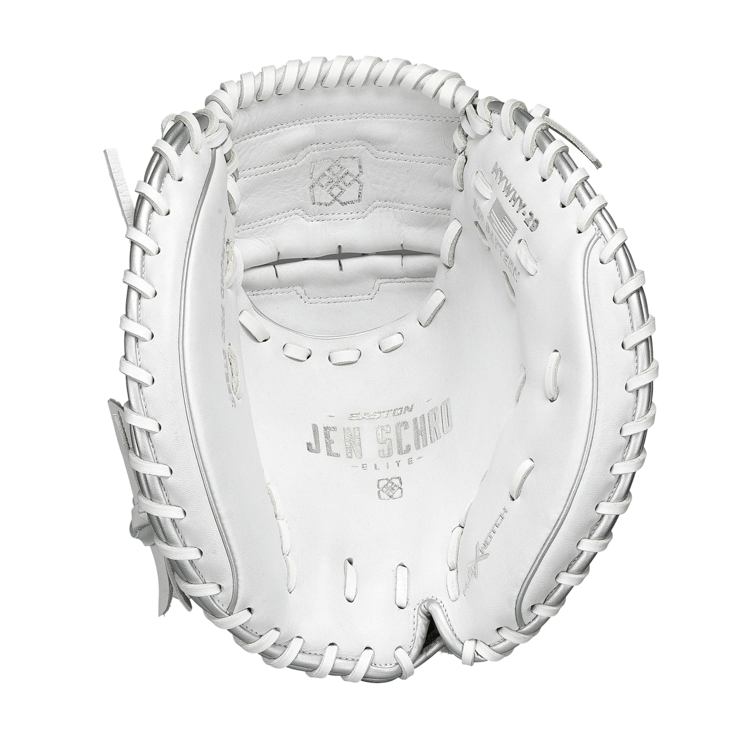 Easton Elite 33" Jen Schroeder Fastpitch Catcher's Mitt: MYWHY-29 - Image 2