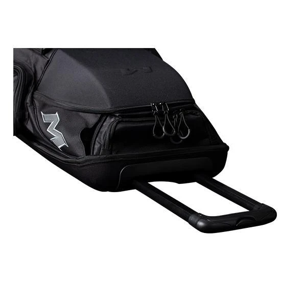 Miken MKMK7X Black Pro Wheeled Roller Bat Bag: MKMK7X-PRO-BLK - Image 4