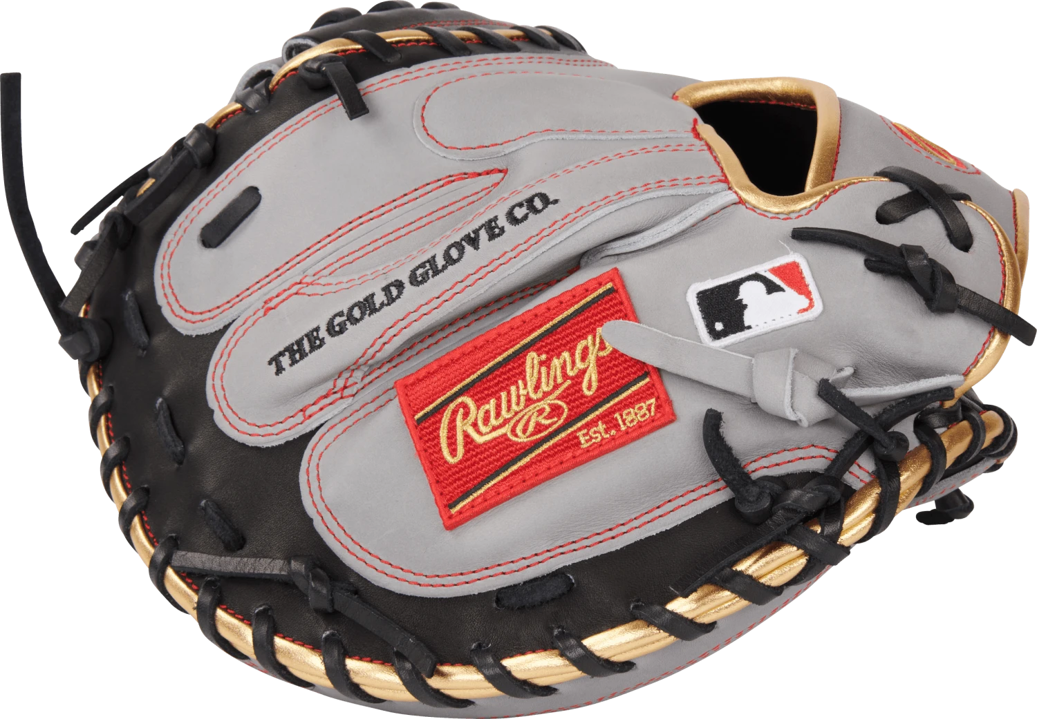 Rawlings Heart Of The Hide R2G 33" Baseball Catcher's Mitt: PRORCM33-23BGS - Image 4
