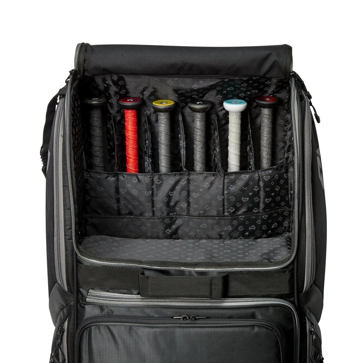 2022 DeMarini Spectre Wheeled Baseball And Softball Bat Bag: WB57177 - Image 5